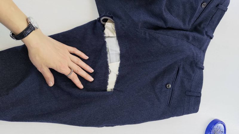 Штопка рваных штанов в Братске